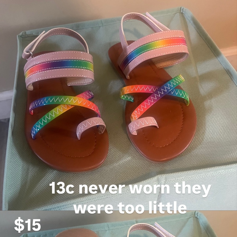 Colorful Strappy Kids Sandals